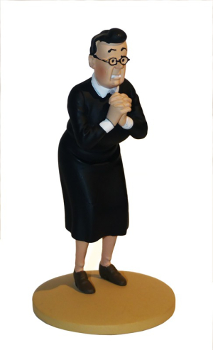 Figurine Tintin : 'Irma l'habilleuse' de l'album Les Bijoux de la Castafiore