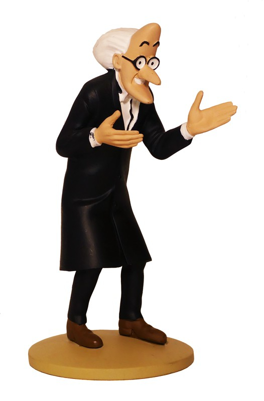 Figurine Tintin : 'Professeur Calys' de l'album L'Etoile mystérieuse