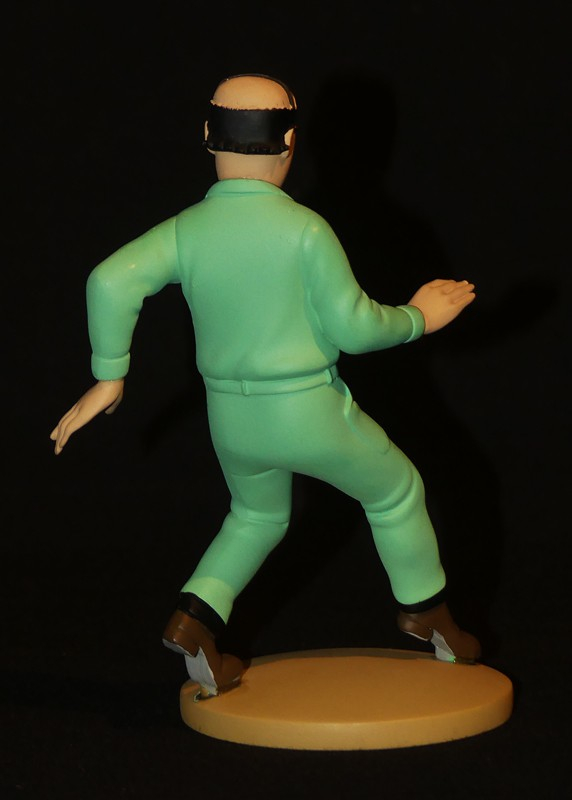 Figurine Tintin : 'Frank Wolff, l'ingénieur félon' de l'album Objectif Lune