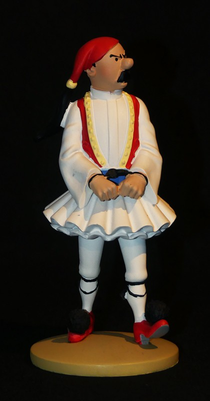 Figurine Tintin : 'Dupond en Syldave' de l'album Objectif Lune