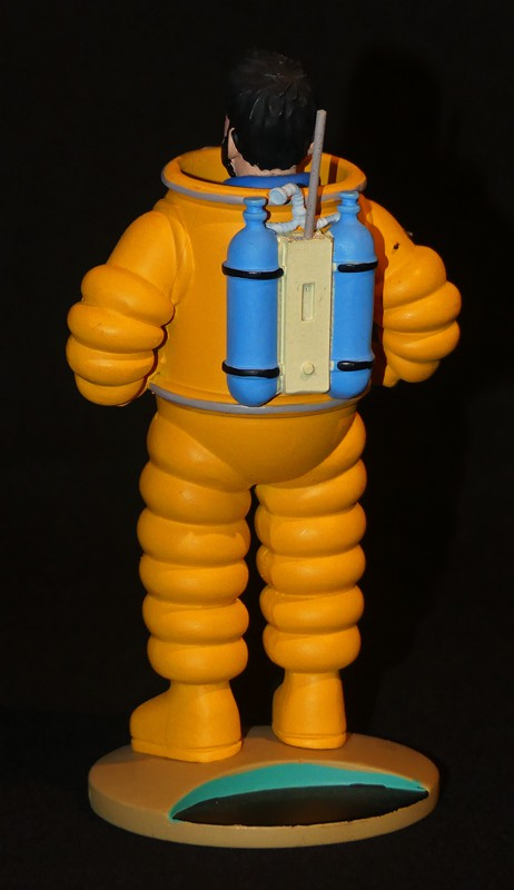 Figurine Tintin : 'Haddock en scaphandre lunaire' de l'album Objectif Lune