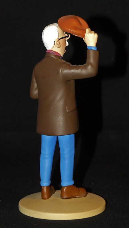 Figurine Tintin : 'Monsieur Boullu, le marbrier' de l'album Les Bijoux de la Castafiore