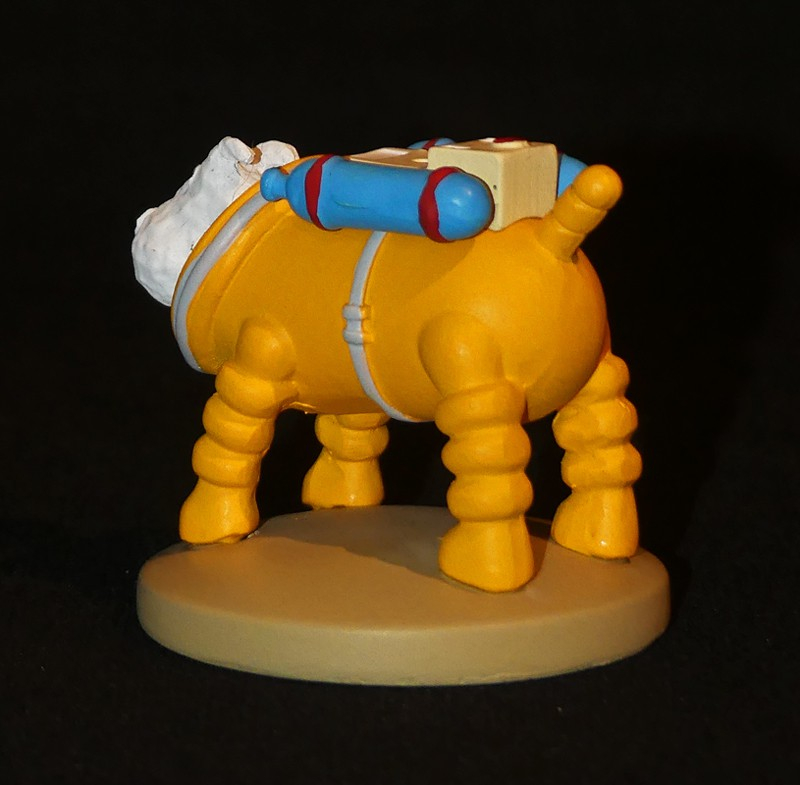 Figurine Tintin : 'Milou en habit lunaire' de l'album On a marché sur la Lune