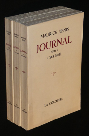 Journal, 1884-1943 (3 volumes)