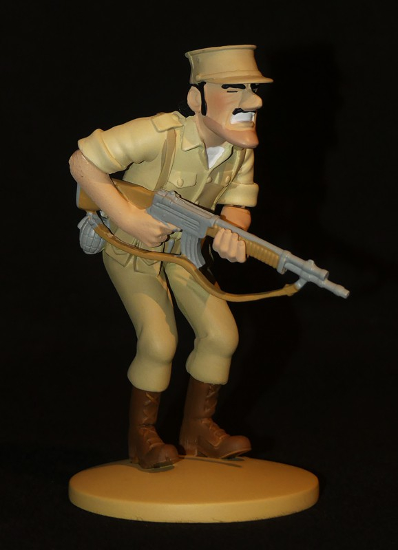 Figurine Tintin : 'Alcazar en Picaros' de l'album Tintin et les Picaros