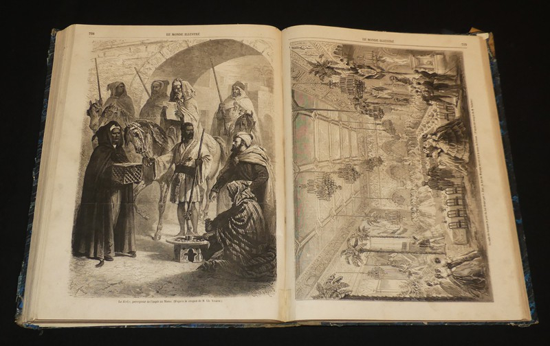 Le Monde illustré, année 1861 (2 volumes)