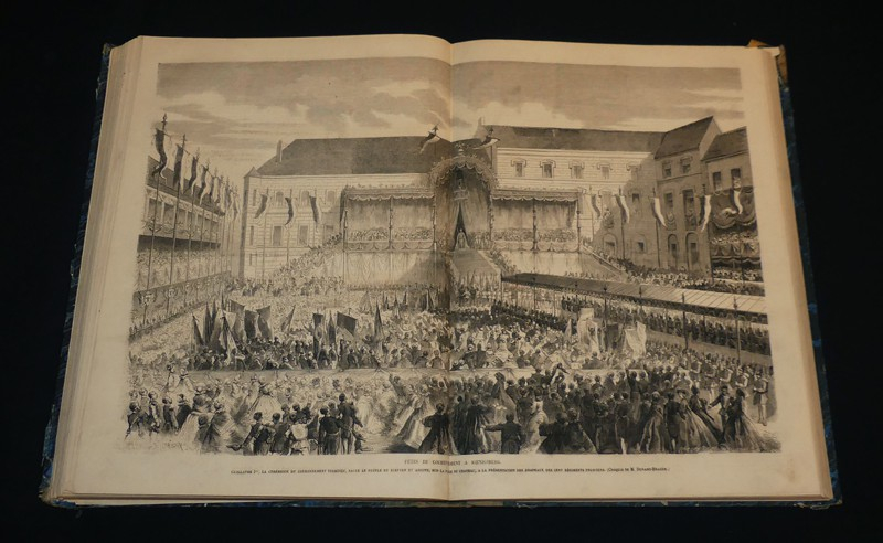 Le Monde illustré, année 1861 (2 volumes)