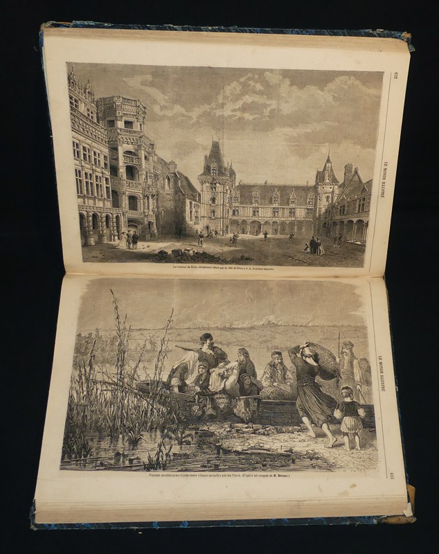 Le Monde illustré, année 1861 (2 volumes)