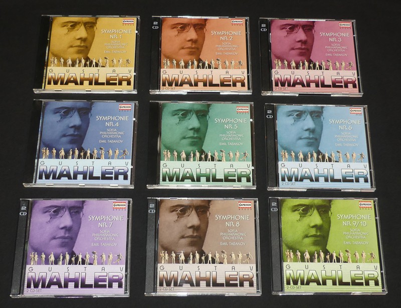 Gustav Mahler - 10 Symphonies - Sofia Philharmonic Orchestra (15 CD Box)