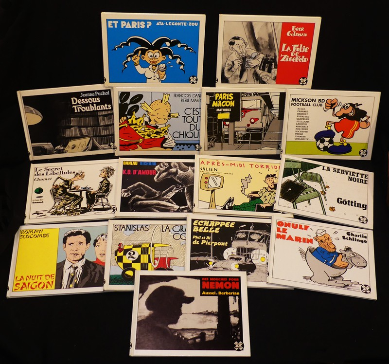 Collection X (Futuropolis), 73 albums sur 80