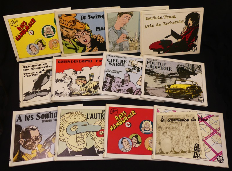 Collection X (Futuropolis), 73 albums sur 80