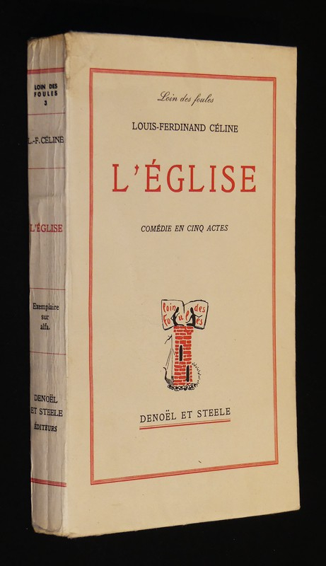 L'Eglise. Comédie en cinq actes