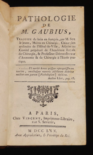 Pathologie de Gaubius