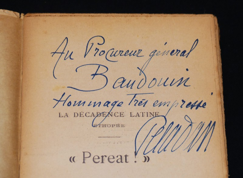 La Décadence latine (Ethopée) : Pereat !