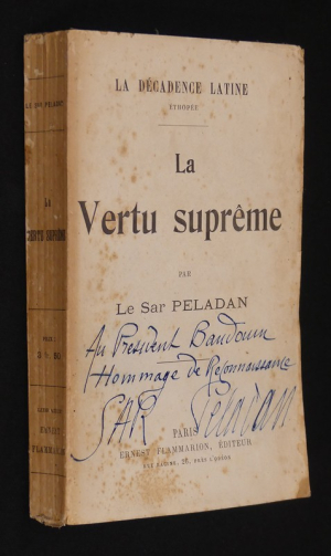 La Décadence latine (Ethopée) : La Vertu suprême