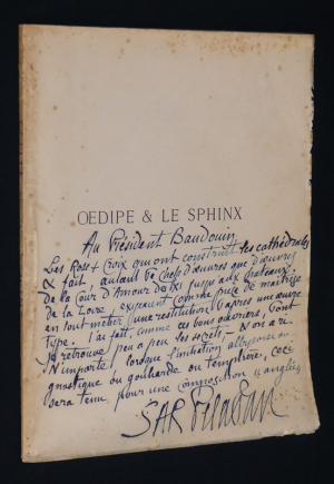 Oedipe et le Sphinx (Théâtre de la Rose-Croix)