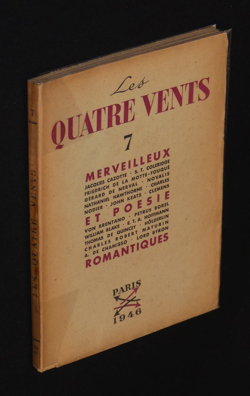 Les Quatre Vents n°7 Merveilleux et Poésie romantiques