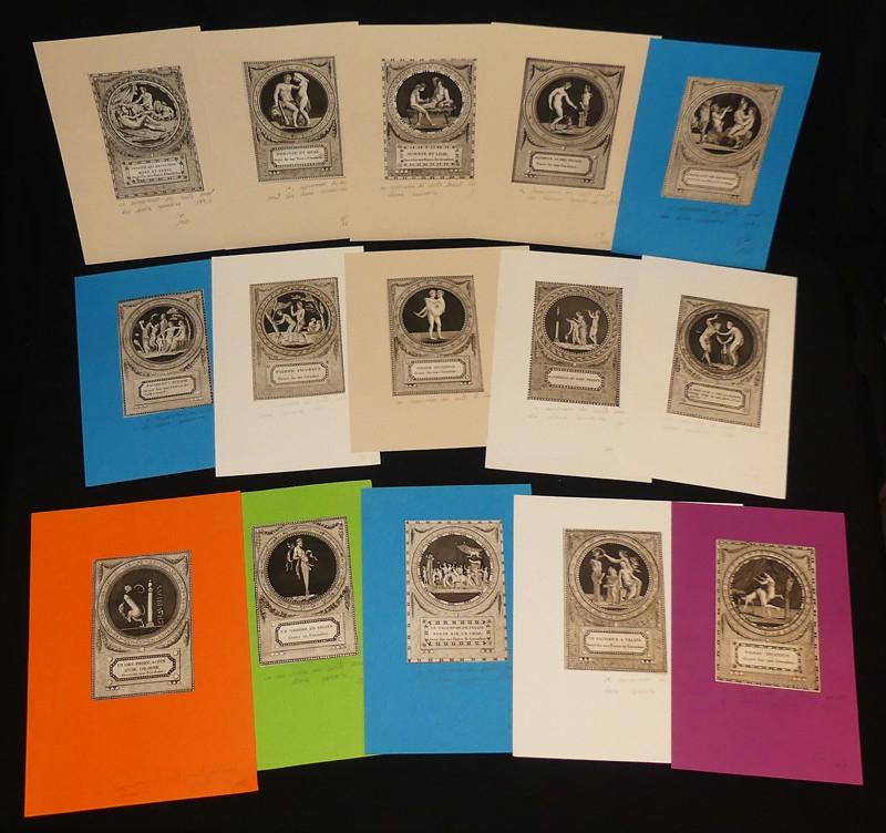 32 gravures érotiques XVIIIe siècle tirées de 