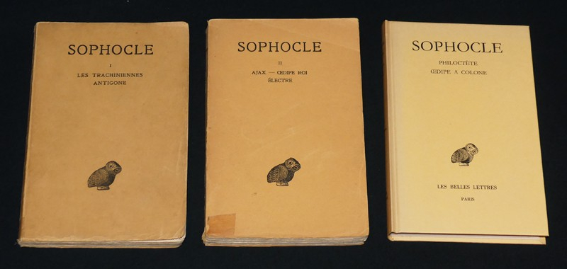 Sophocle (3 volumes) : Les Trachiniennes - Antigone - Ajax - Oedipe Roi - Electre - Philoctète - Oedipe à Colone