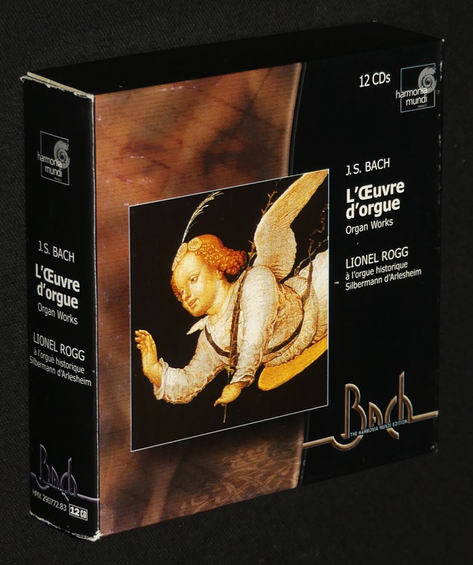 J. S. Bach - L'Oeuvre d'orgue - Lionel Rogg à l'orgue historique Silbermann d'Ariesheim (coffret 12 CD)