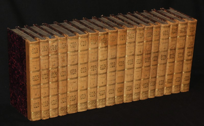 Oeuvres de J. J. Rousseau (20 volumes)