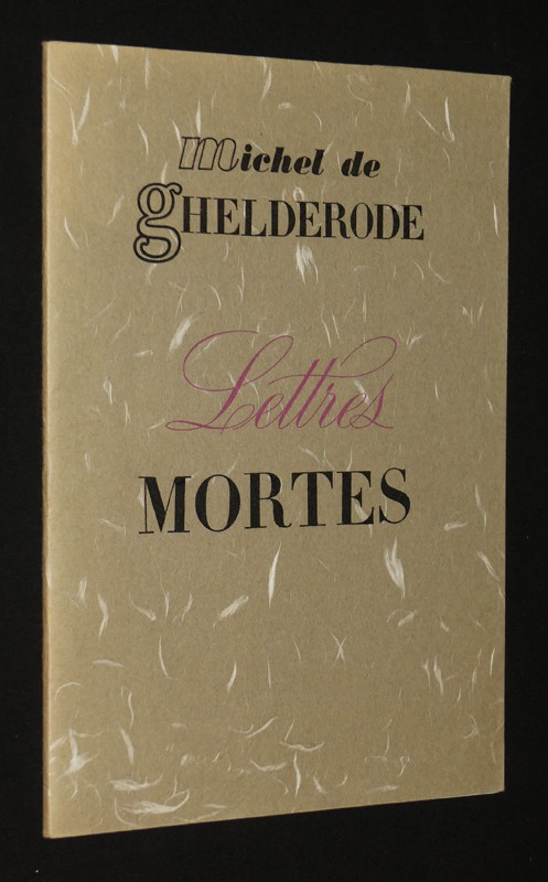 Lettres mortes