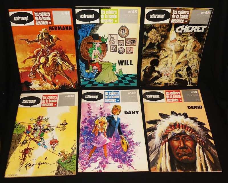 Schtroumpf, les cahiers de la bande dessinée (lot de 11 numéros)