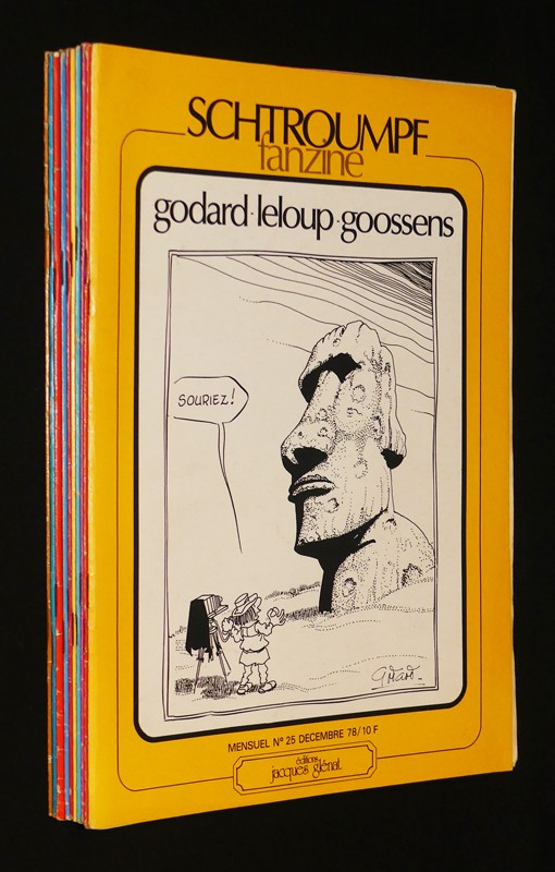 Schtroumpf Fanzine mensuel (lot de 10 numéros)