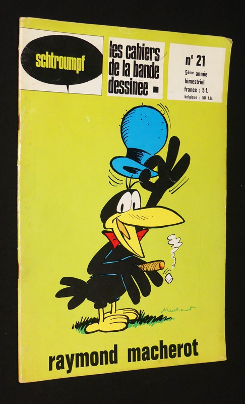 Schtroumpf, les cahiers de la bande dessinée, numéro 21