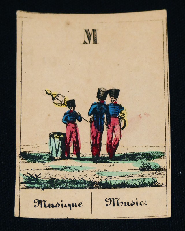 Alphabet bijou anglais et français