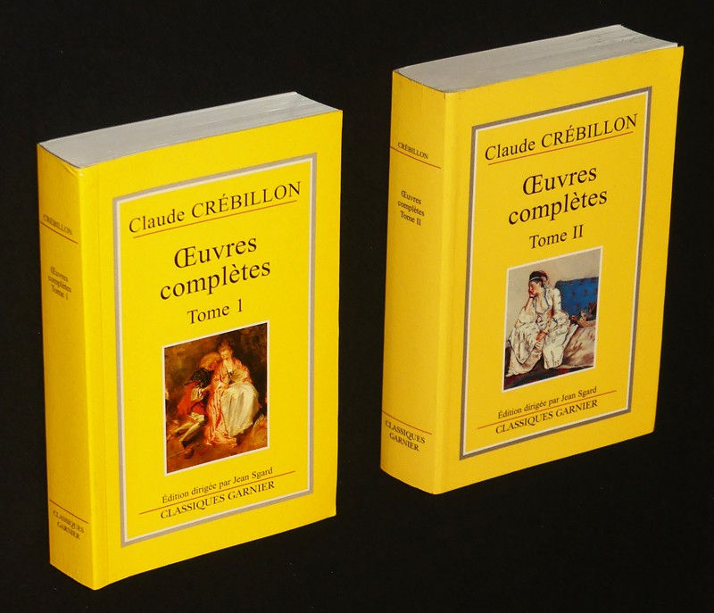 Oeuvres complètes de Claude Crébillon, Tomes 1 et 2