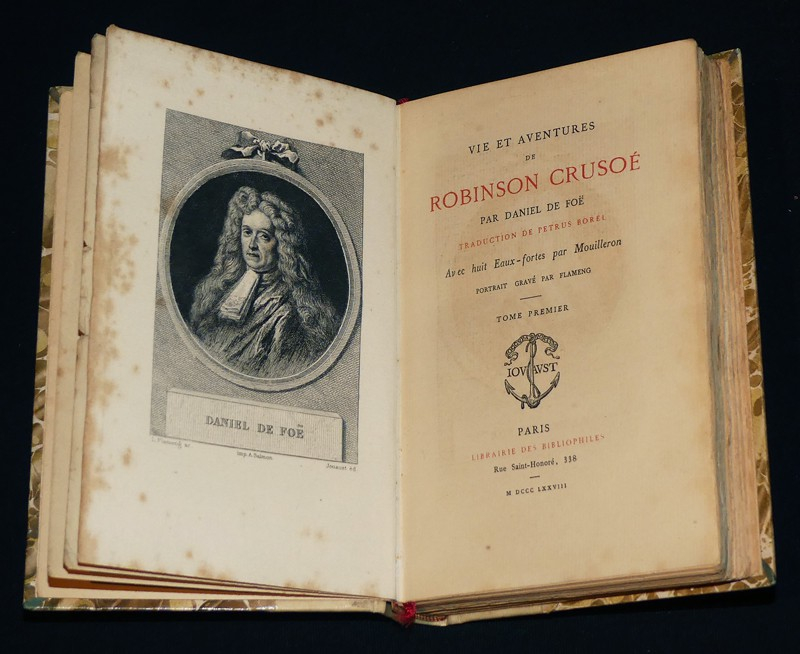 Vie et aventures de Robinson Crusoé (4 volumes)