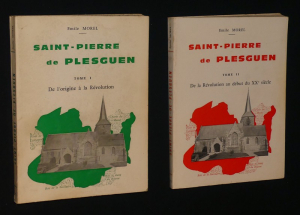 Saint-Pierre de Plesguen. Tome 1 : De l'origine à la Révolution - Tome 2 : De la Révolution au début du XXe siècle (2 volumes)