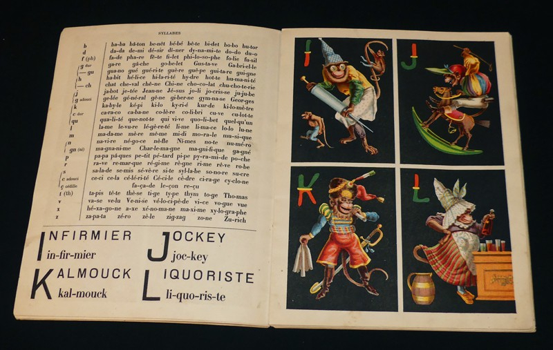 Grand alphabet des singes