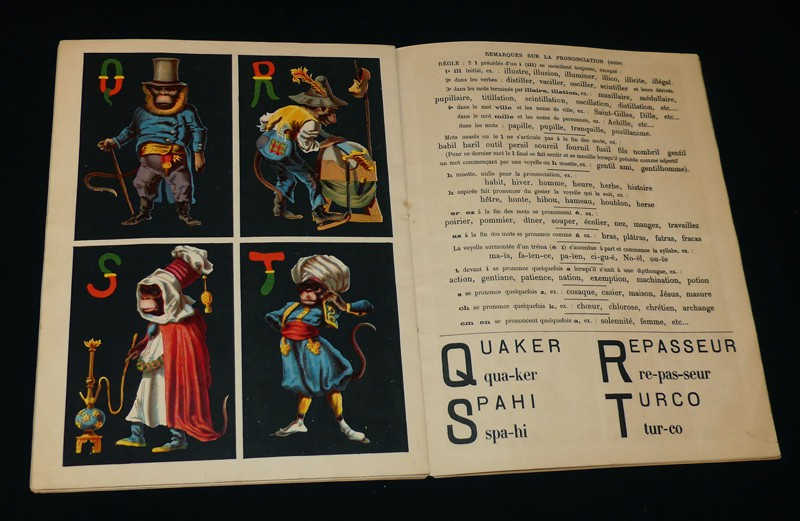 Grand alphabet des singes