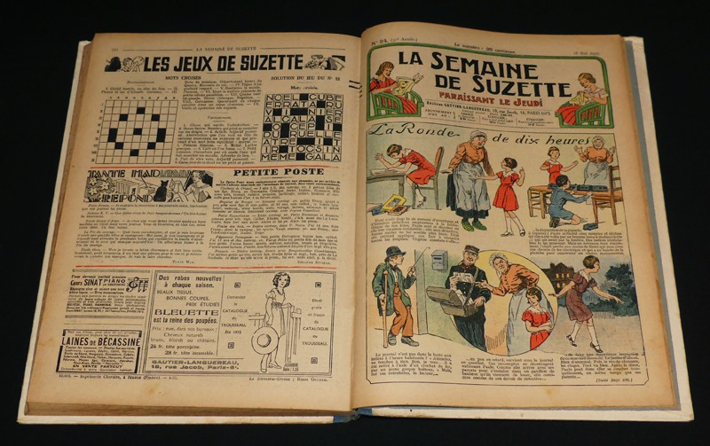 La semaine de Suzette, trente et unième  année, premier semestre