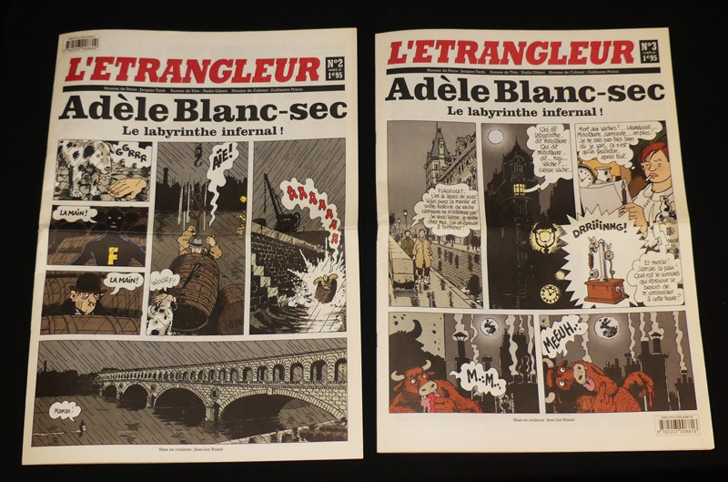 L'Etrangleur - Adèle Blanc-Sec : Le labyrinthe infernal (complet des trois numéros)