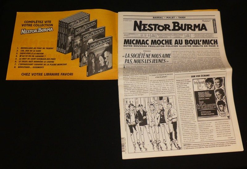 Nestor Burma : Micmac moche au Boul'mich (complet des trois numéros)