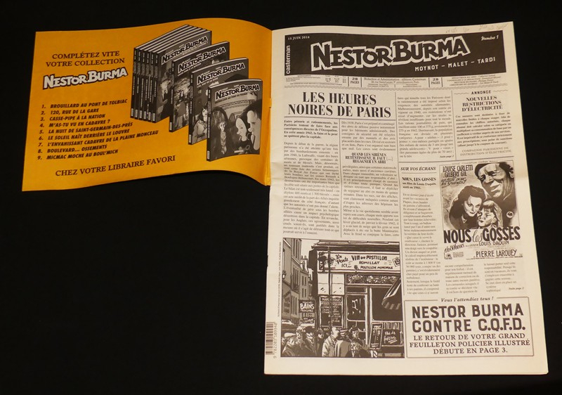 Nestor Burma contre C.Q.F.D. (complet des trois numéros)