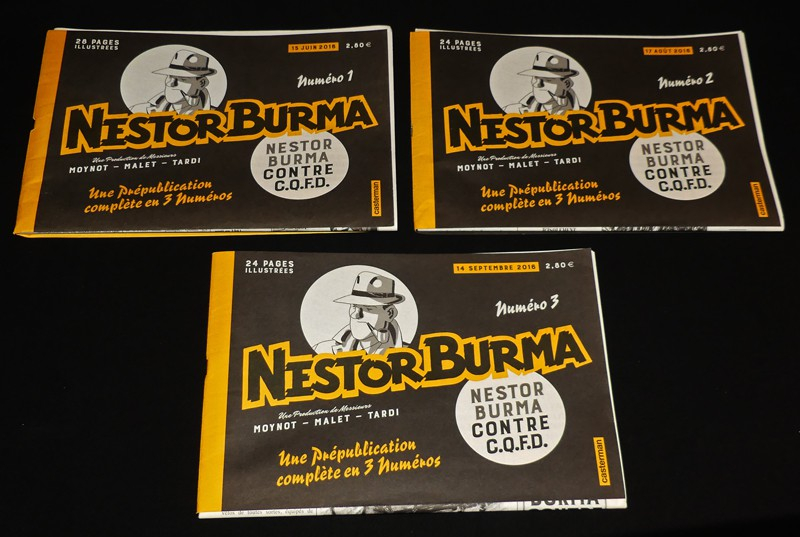 Nestor Burma contre C.Q.F.D. (complet des trois numéros)