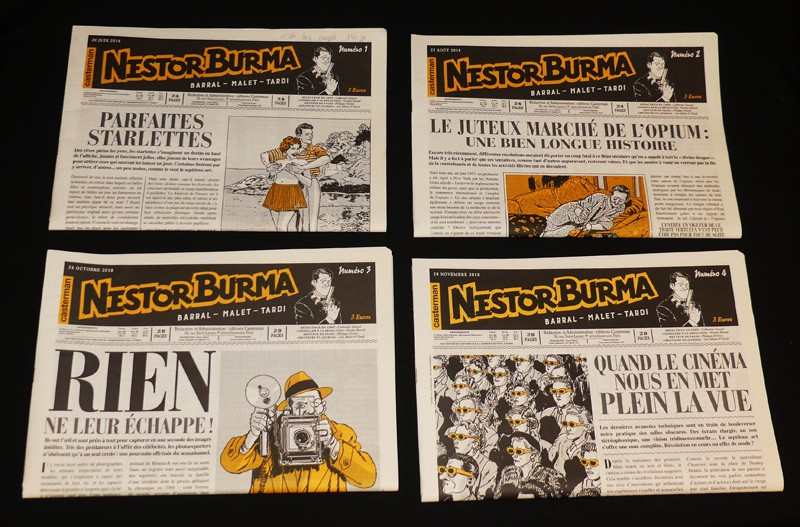 Nestor Burma : Corrida aux Champs-Elysées (complet des quatre numéros)