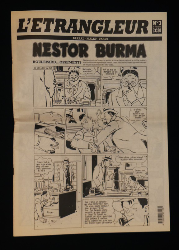 L'Etrangleur - Nestor Burma : Boulevard... Ossements (complet des trois numéros)