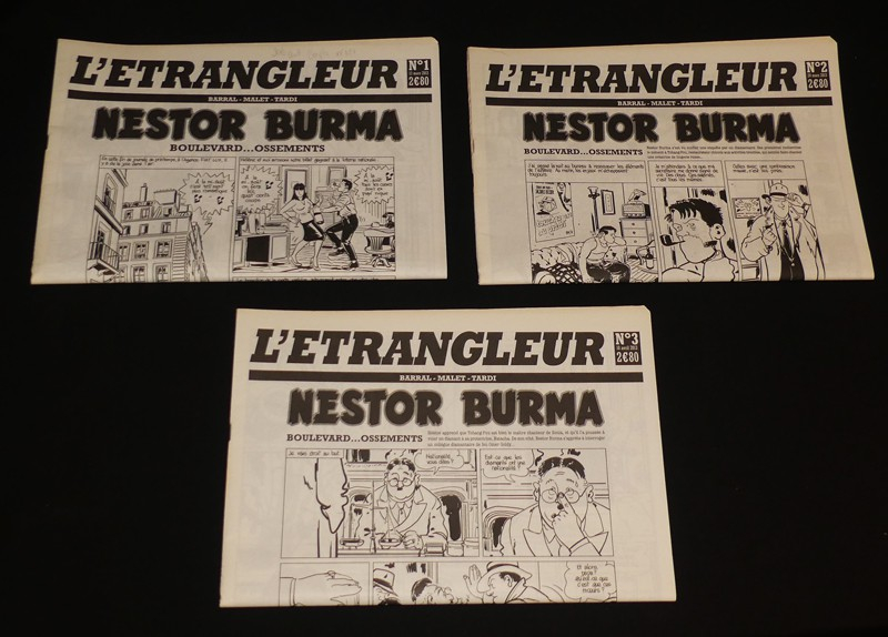 L'Etrangleur - Nestor Burma : Boulevard... Ossements (complet des trois numéros)