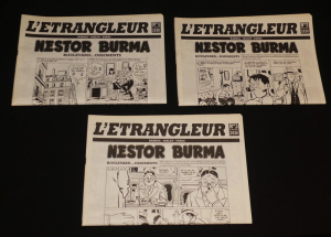 L'Etrangleur - Nestor Burma : Boulevard... Ossements (complet des trois numéros)