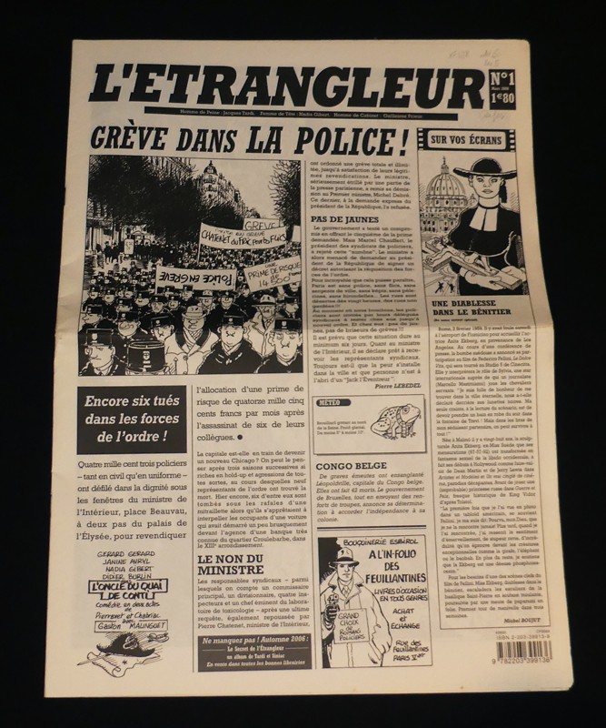 L'Etrangleur : Le Secret de l'Etrangleur (complet des cinq numéros)