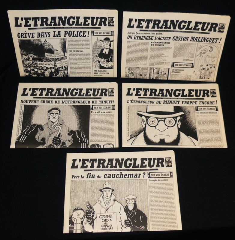 L'Etrangleur : Le Secret de l'Etrangleur (complet des cinq numéros)