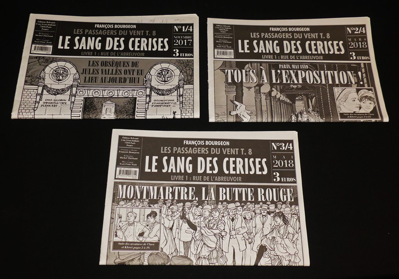 Les Passagers du vent, T8 : Le Sang des Cerises, Livre 1 (n°1 à 3 sur 4)