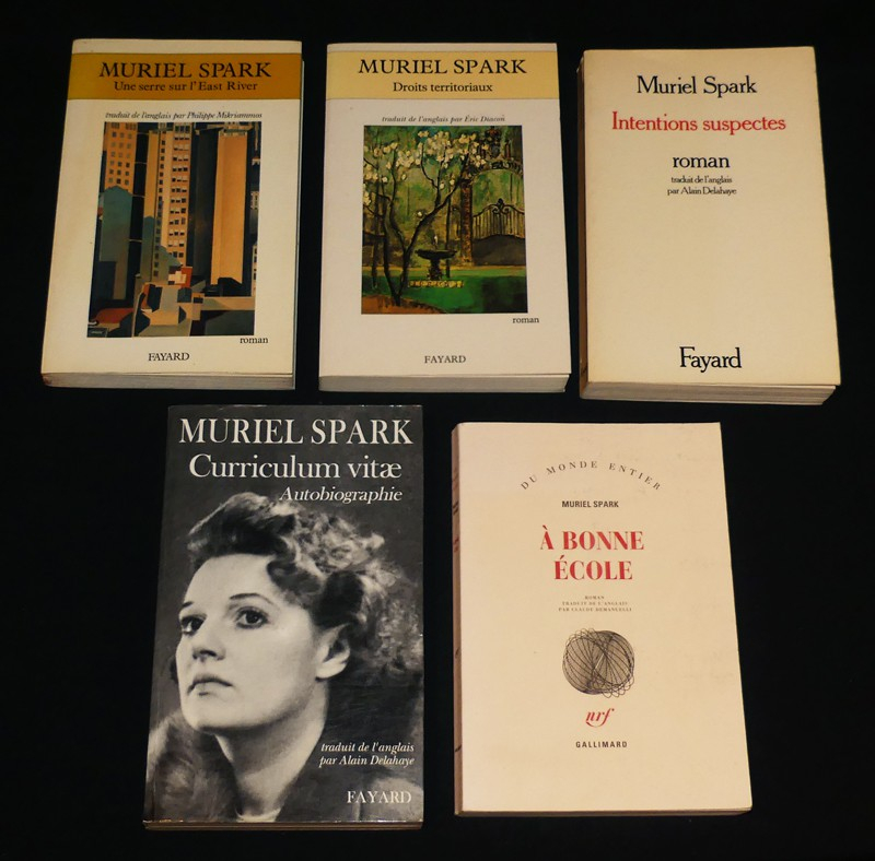 Lot de 5 romans de Muriel Spark