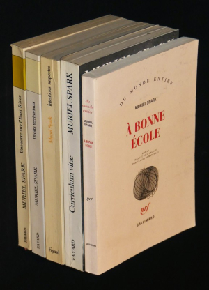 Lot de 5 romans de Muriel Spark