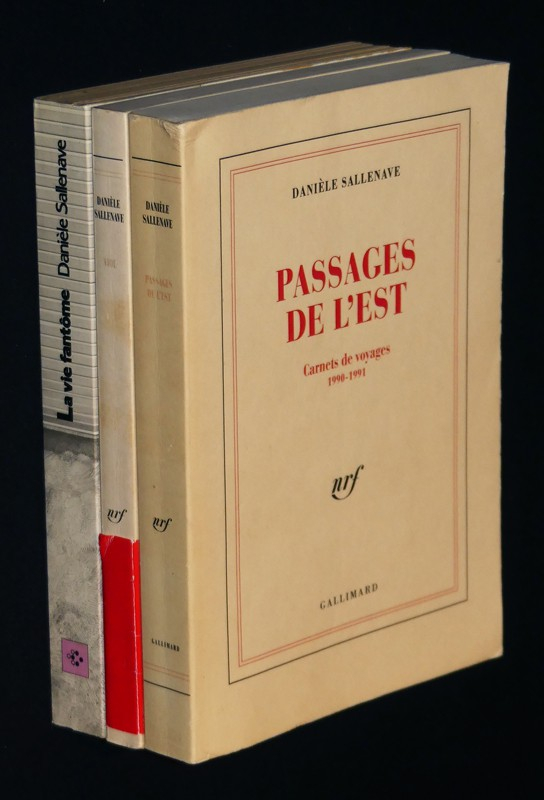 Lot de trois livres de Danièle Sallenave
